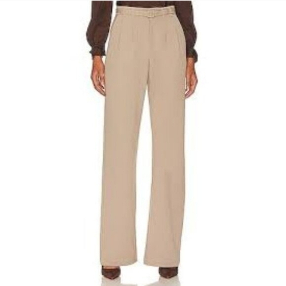 House of Harlow 1960 Wide Leg Trousers Pants Beige Size 4